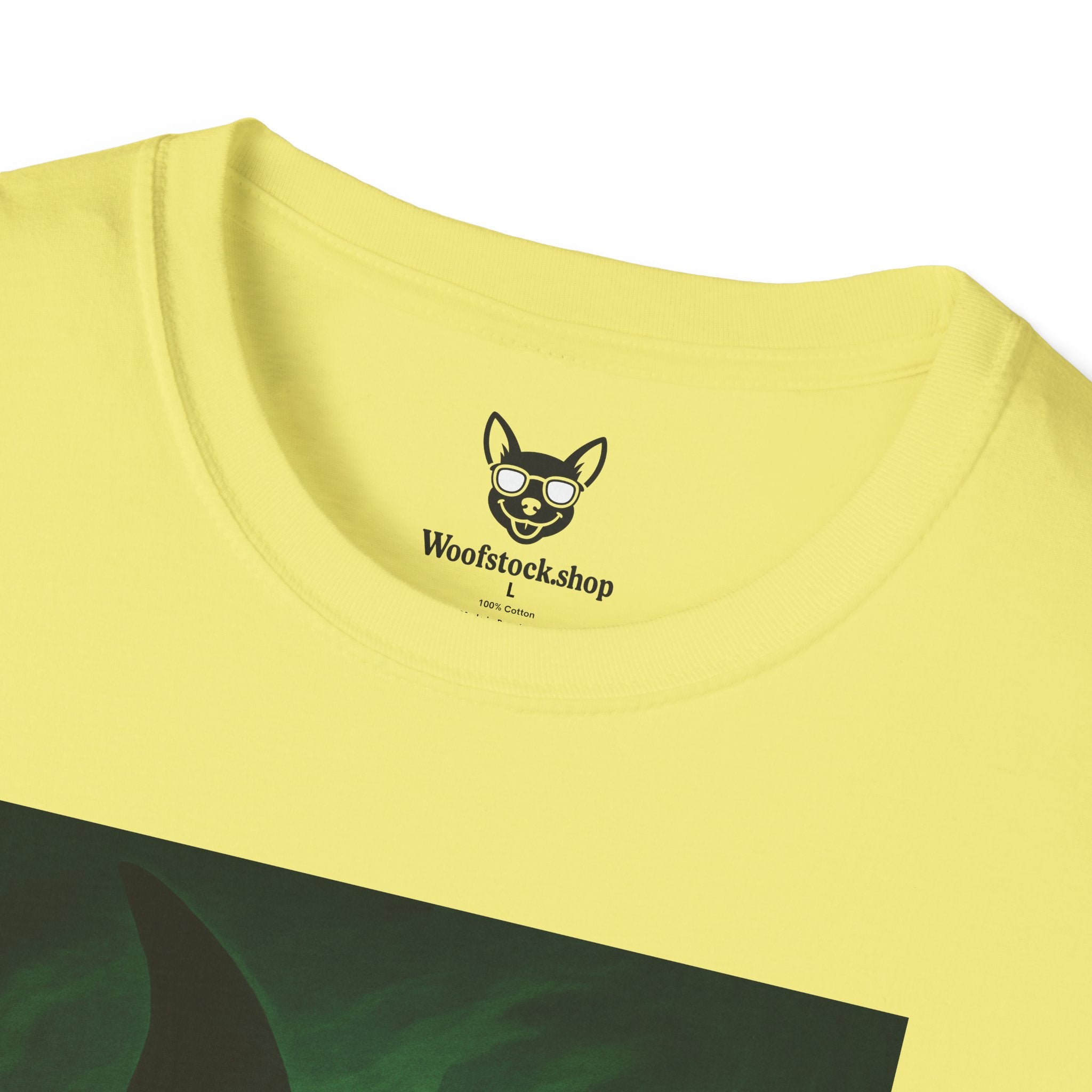 Wicked Broadway Poster Dog Parody Unisex Softstyle T-Shirt -- Funny Dog Shirt for Broadway and Dog Lovers